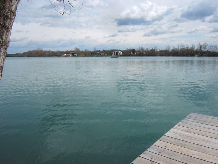 eXtremeMan Nagyatád (Hosszútávú Triatlon OB): gyékényes kotró quarry lake (swim venue)