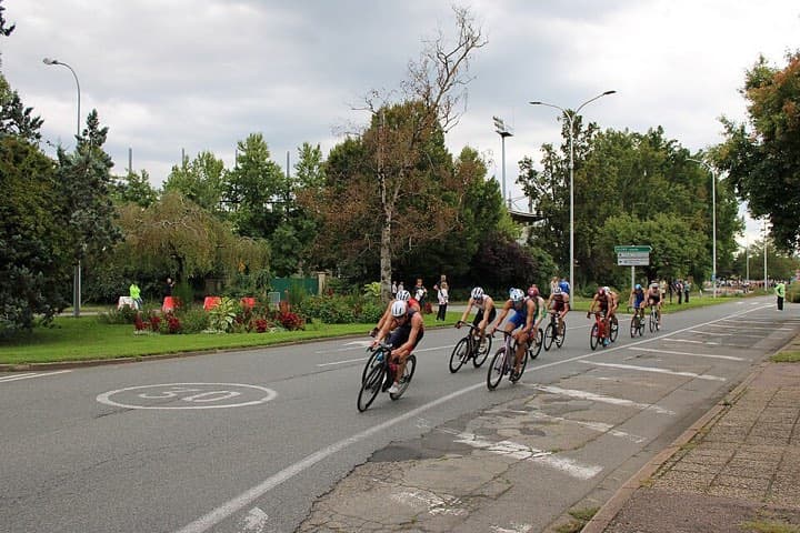 IRONMAN Vichy: bike course in vichy (2024 european triathlon championships, not ironman)