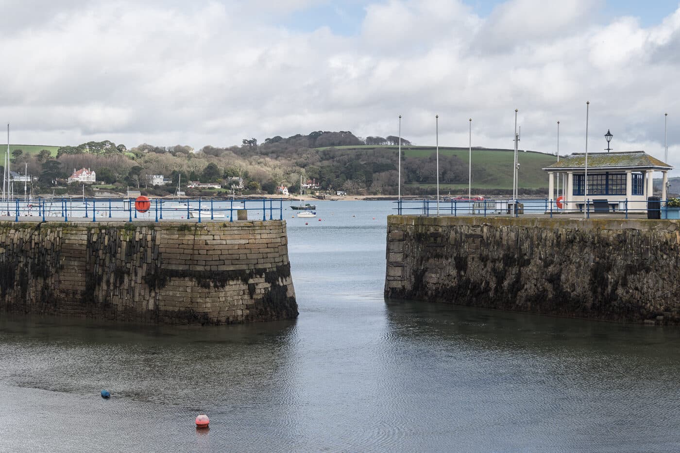 Falmouth Triathlon: falmouth harbour entrance, cornwall