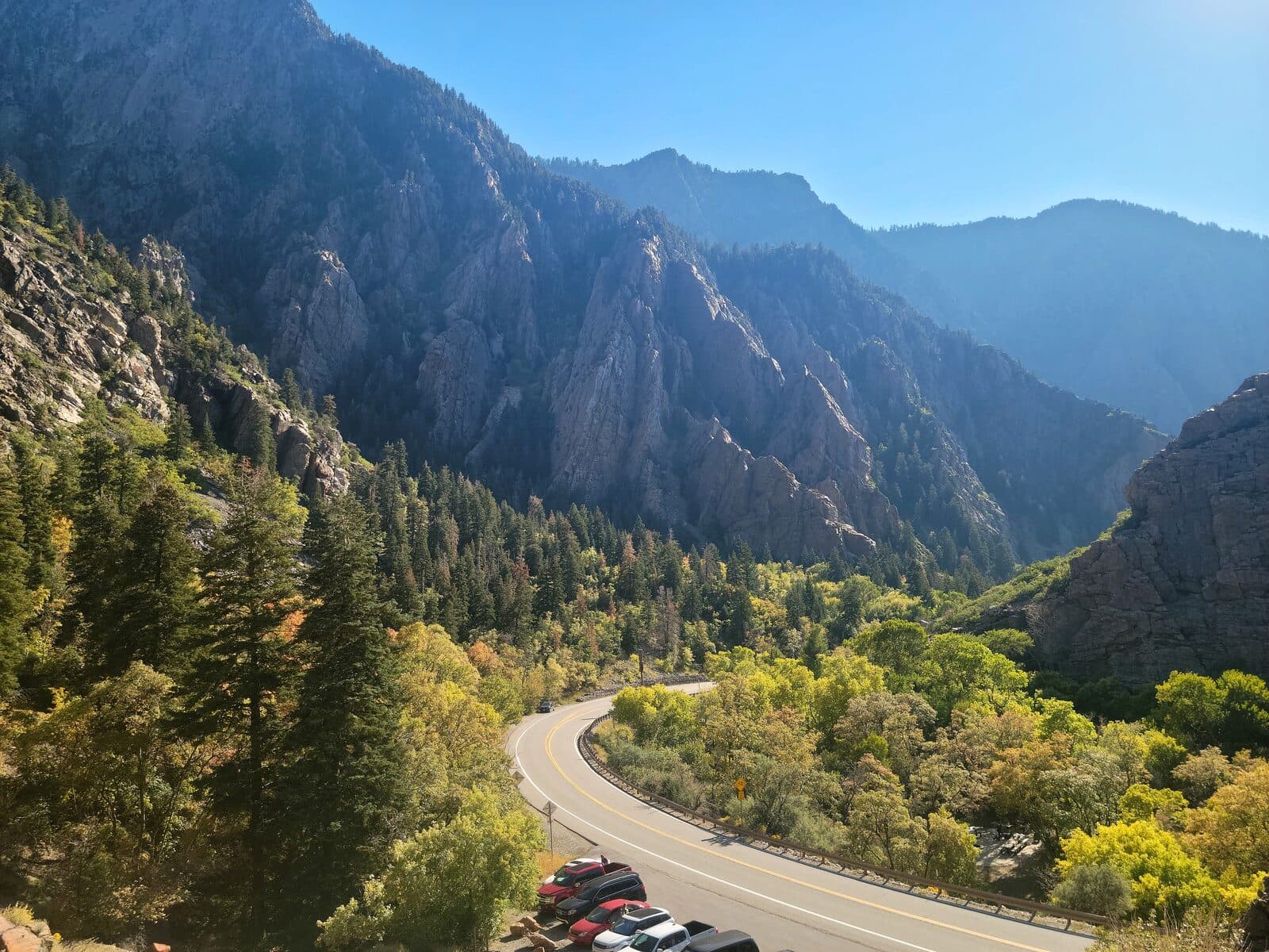 Big Cottonwood Marathon & Half: big cottonwood canyon road, utah