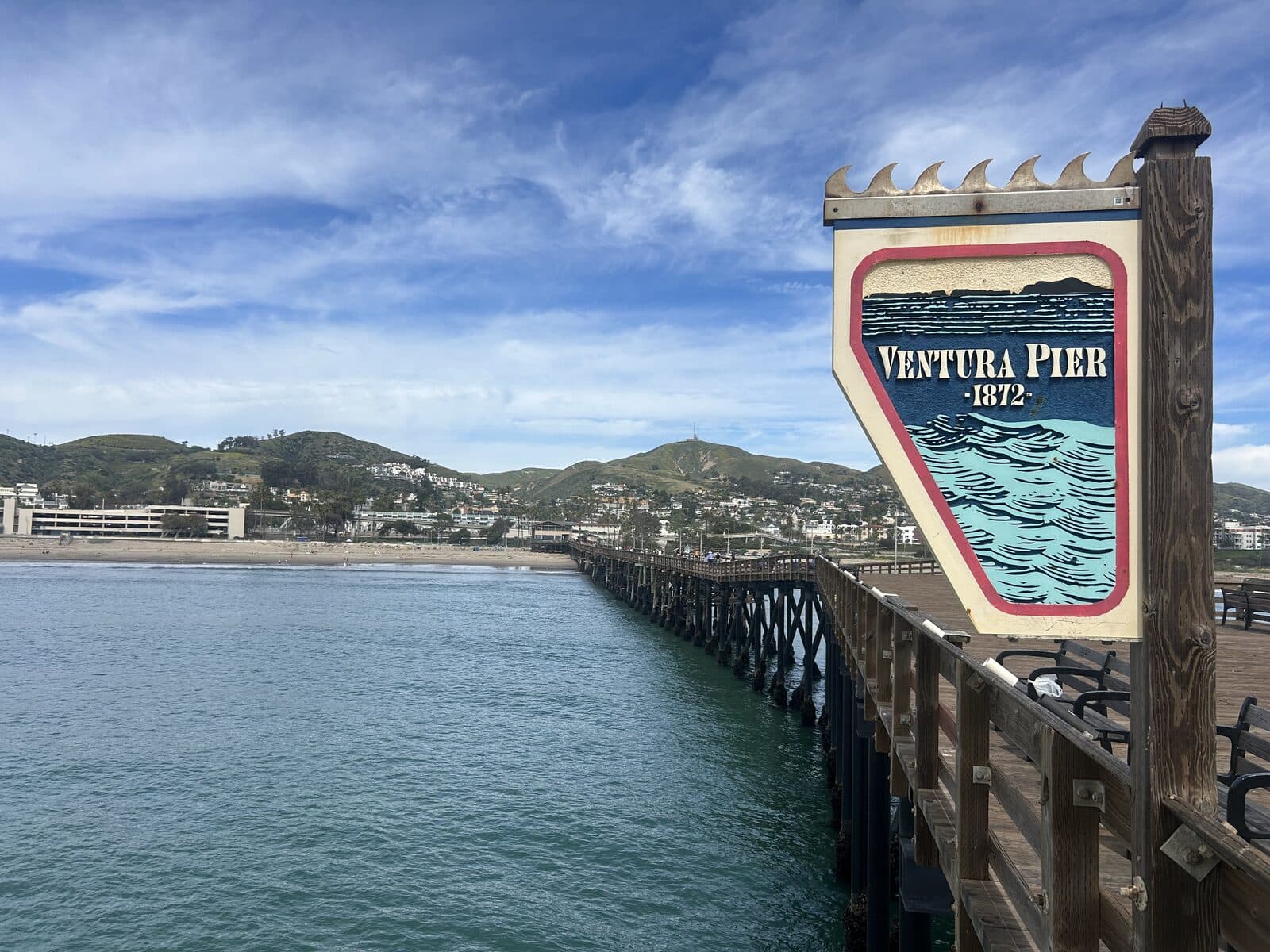 Mountains 2 Beach Marathon & Half Marathon: ventura pier, near the finish of the mountains 2 beach half marathon, which ends on the ventura beachfront just past the historic pier.