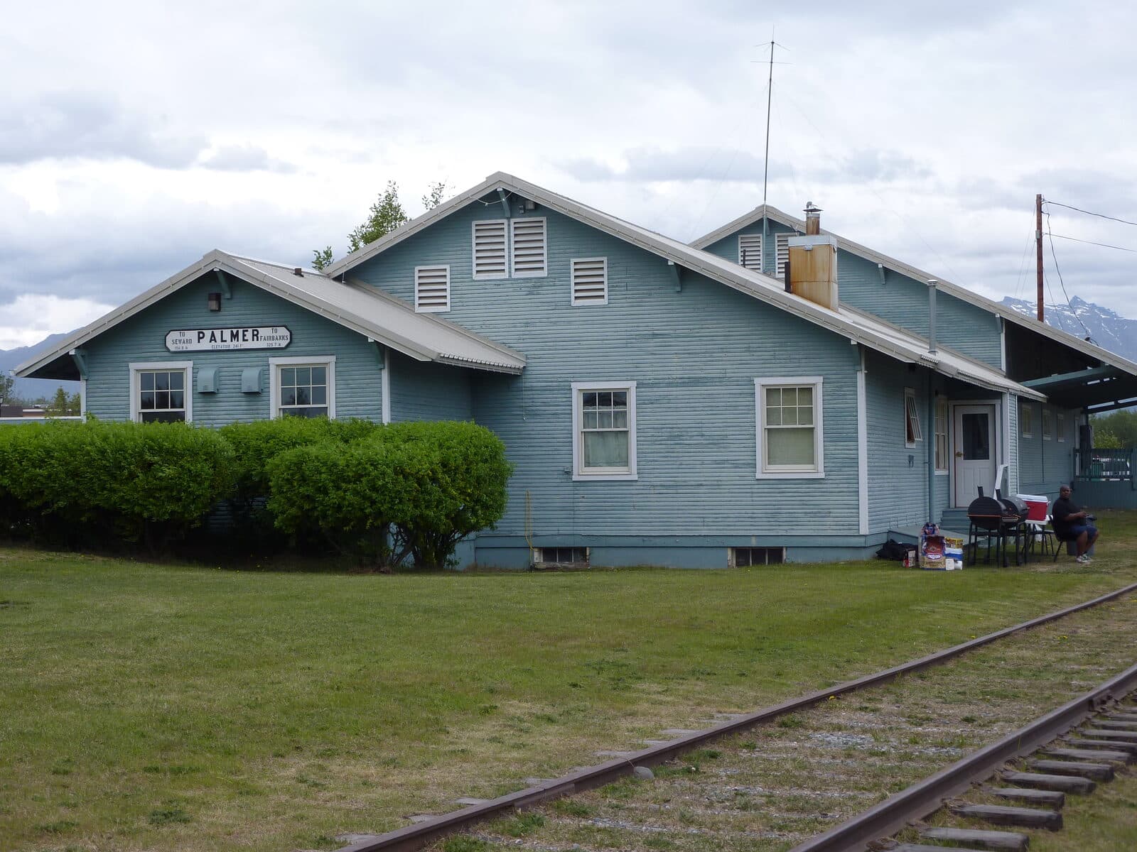 Valley Thaw Out Races: the historic palmer depot, palmer, alaska — destination scenery near palmer; not a photo of this event.