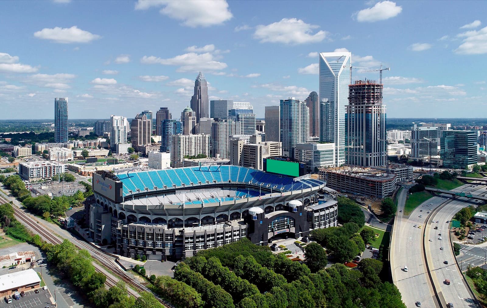 Novant Health Charlotte Marathon: destination scenery in charlotte, united states; location photo, not race day.