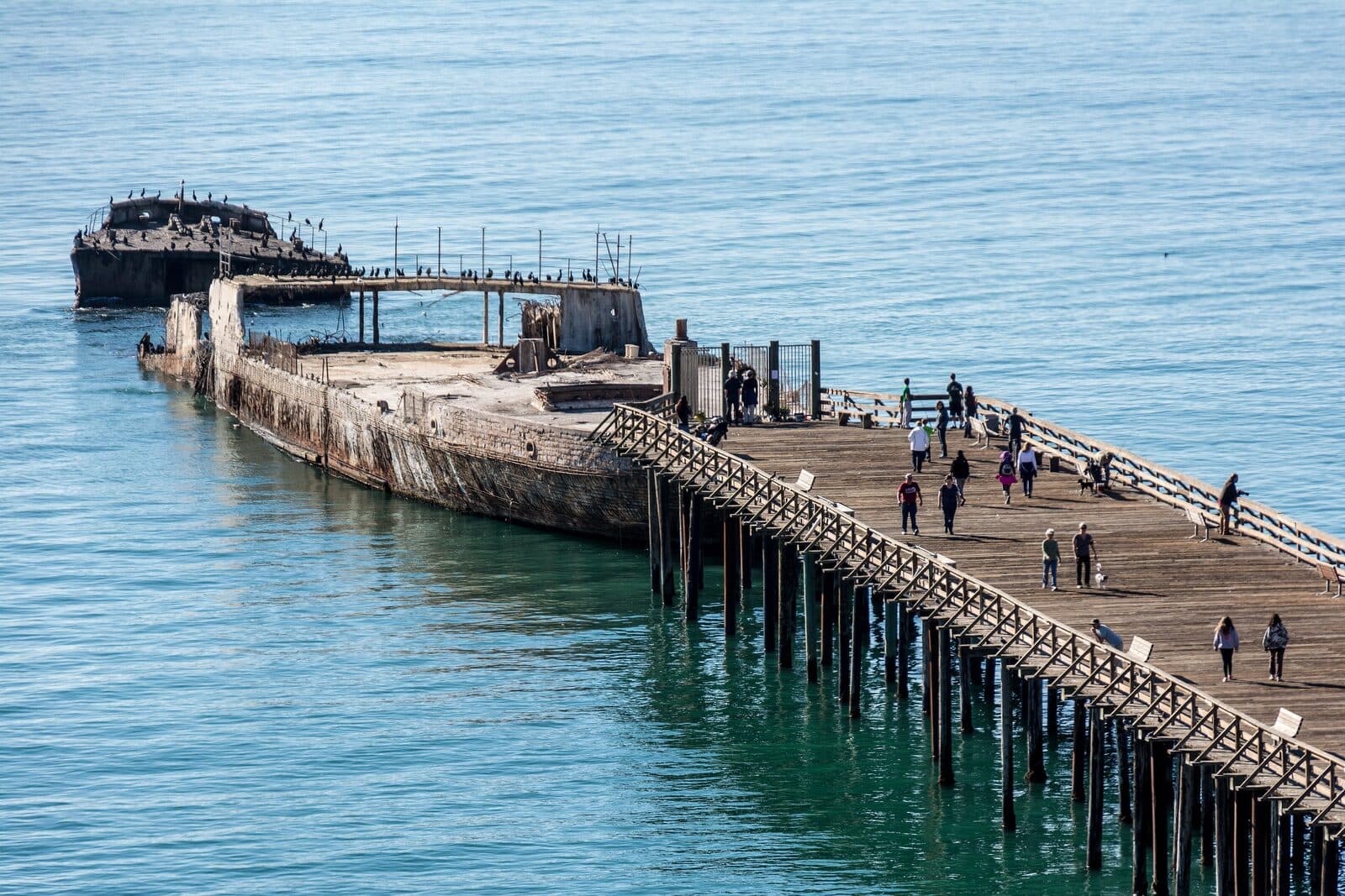 Sandman Tri: ss palo alto cement ship and the seacliff state beach pier