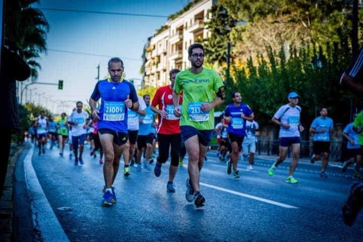 Race photo: Athens Authentic Marathon