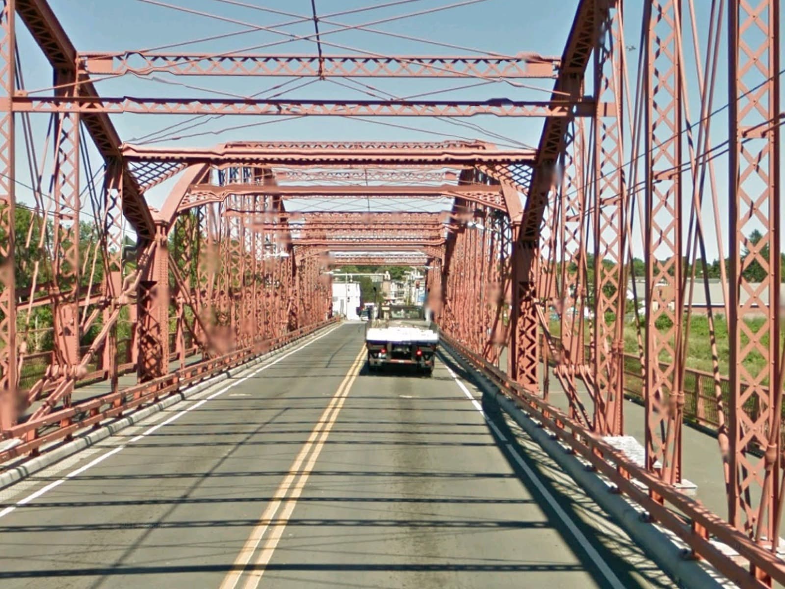 Baystate Marathon: aiken street bridge in lowell, crossed on each loop and on the medal