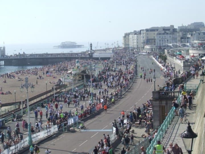 Race photo: Brighton Marathon