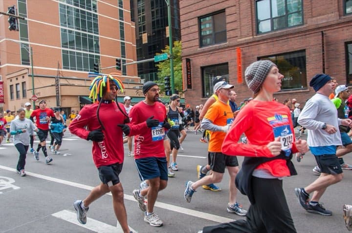 Race photo: Bank of America Chicago Marathon