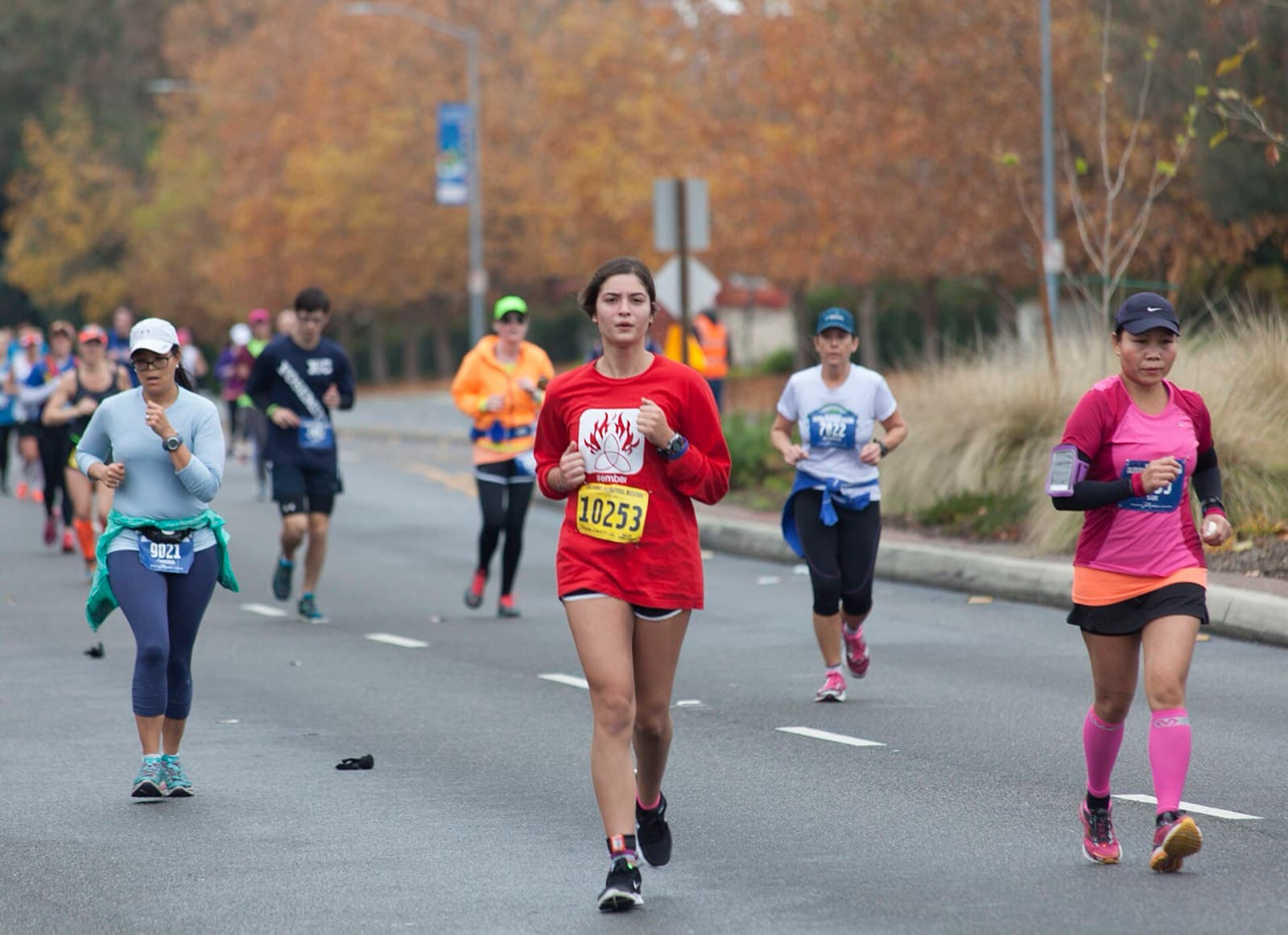 California International Marathon: runners at cim 2015