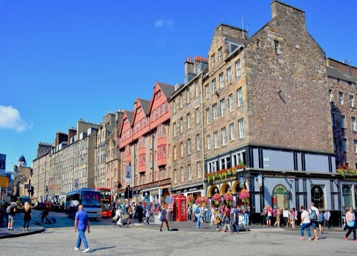 Race photo: Edinburgh Marathon