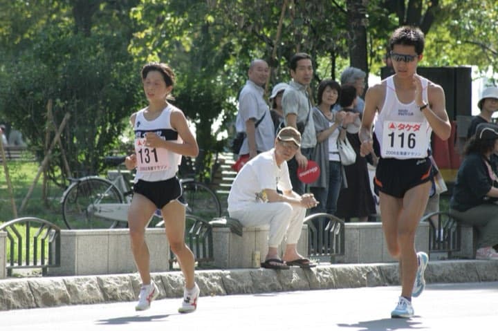 Race photo: Hokkaido Marathon