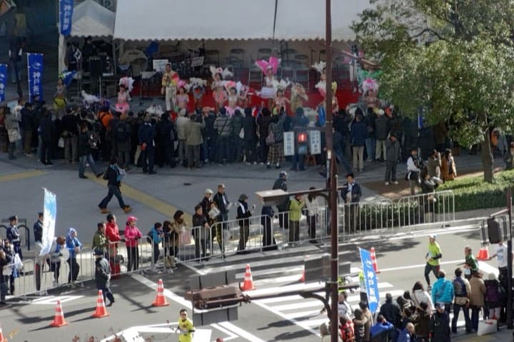 Race photo: Kobe Marathon