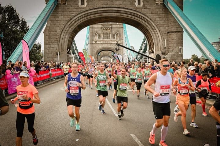 Race photo: TCS London Marathon