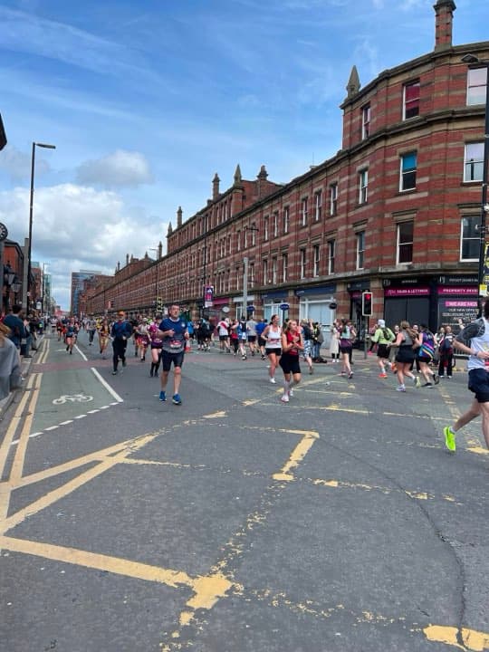 Race photo: adidas Manchester Marathon