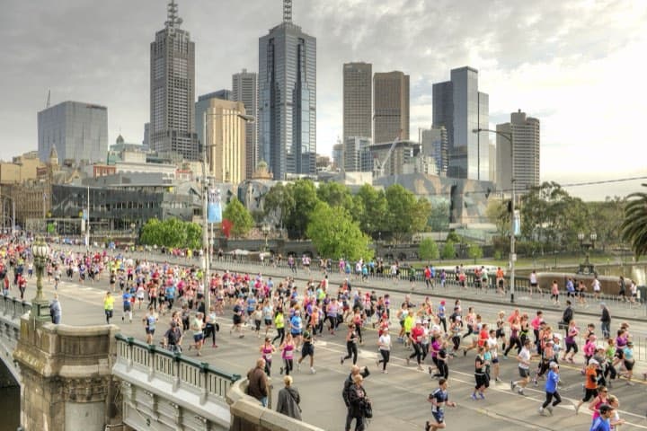 Race photo: Melbourne Marathon Festival (Nike Melbourne Marathon)