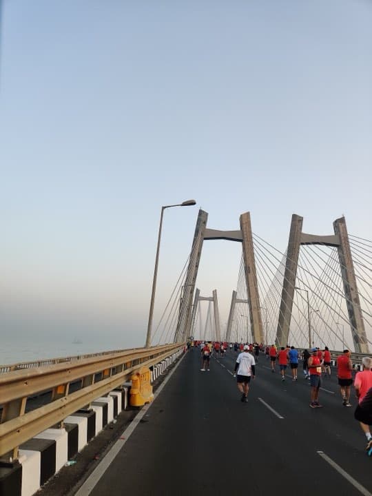 Race photo: Tata Mumbai Marathon