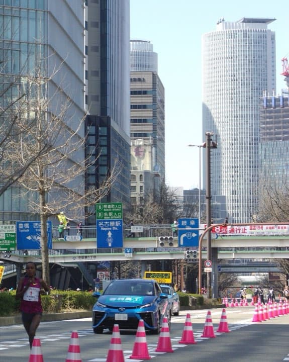 Race photo: Nagoya Women's Marathon