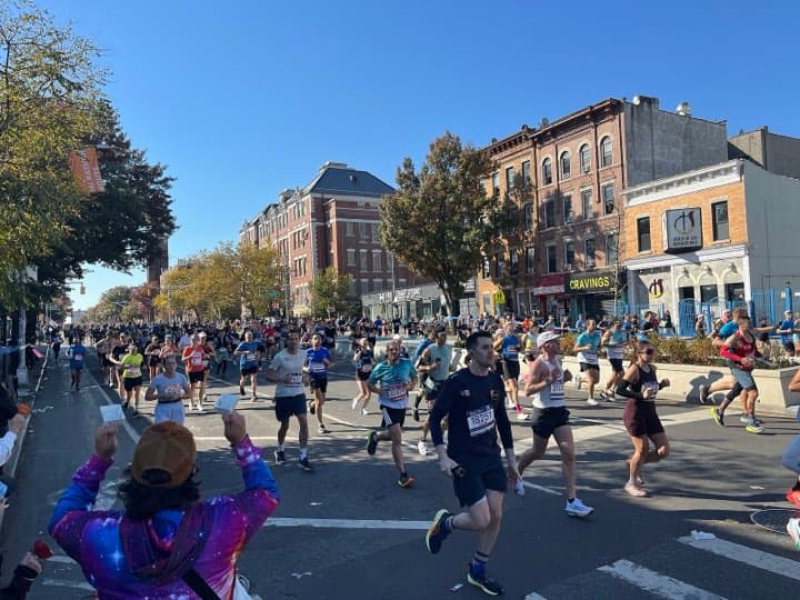 Race photo: TCS New York City Marathon