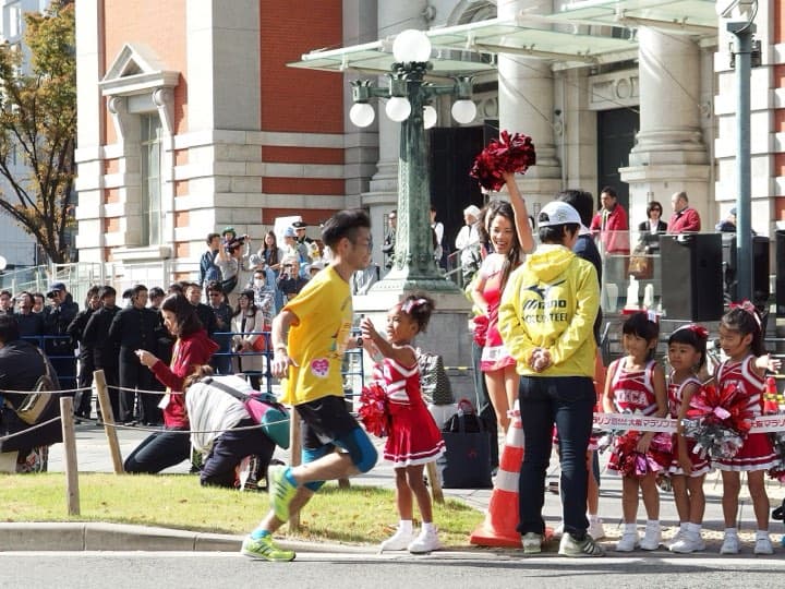 Race photo: Osaka Marathon
