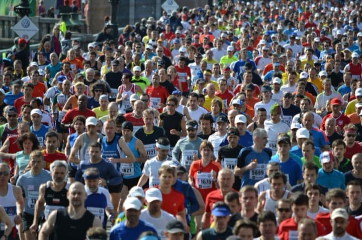 Race photo: Volkswagen Prague Marathon