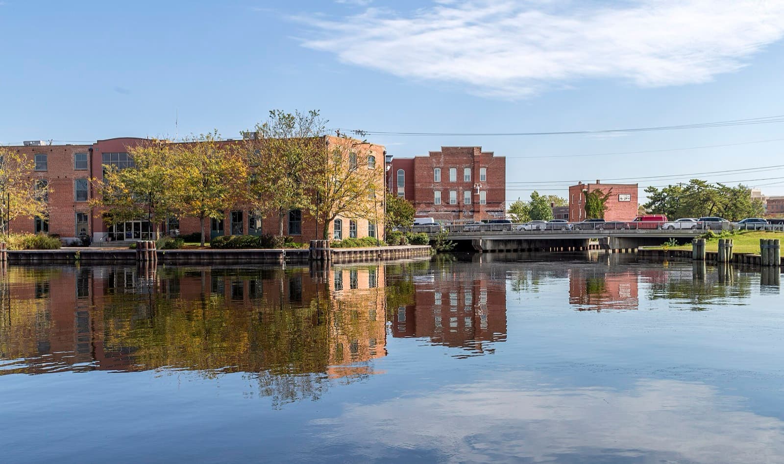 Salisbury Marathon (RunSBY Events): wicomico river waterfront in downtown salisbury