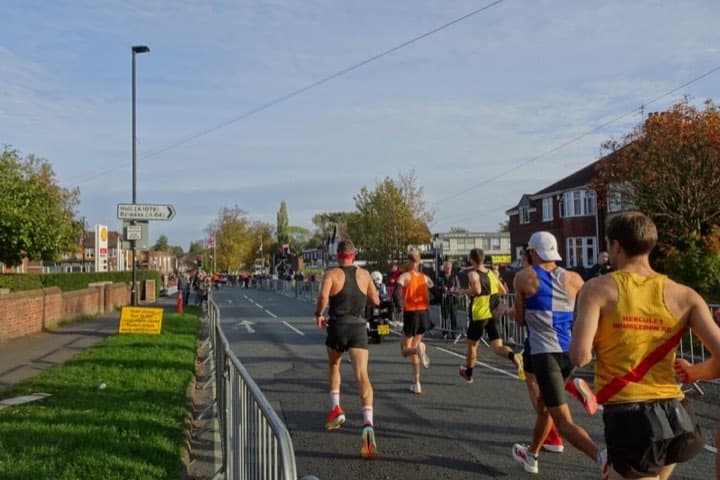 Race photo: Yorkshire Marathon