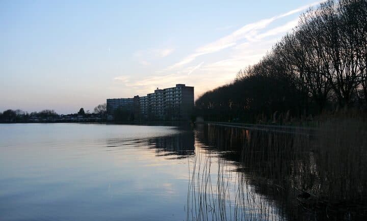 The Zegerplas lake, Alphen aan den Rijn