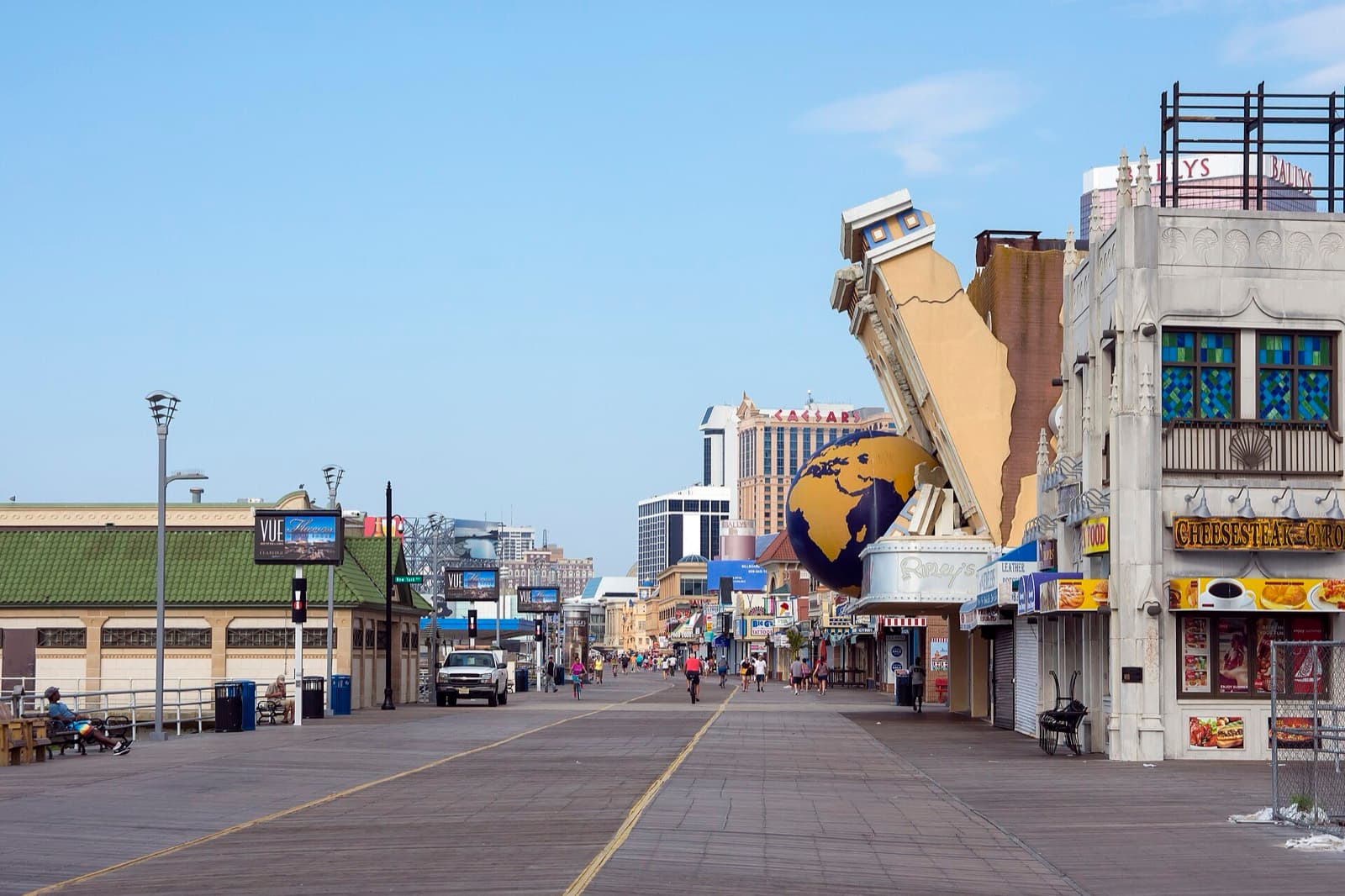 CRDA Atlantic City Triathlon (TRI AC): atlantic city boardwalk, the run course (not race day)