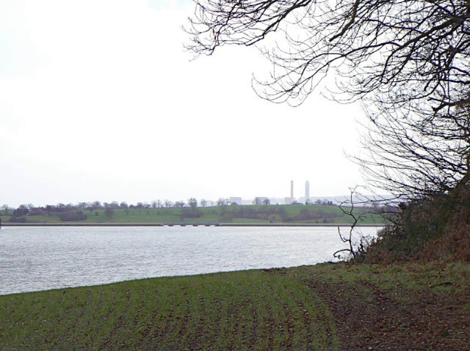 Blithfield Triathlon & Aquabike: blithfield reservoir from the shore
