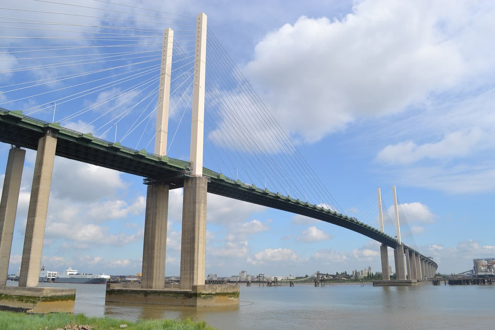 The Bridge Triathlon (Dartford): queen elizabeth ii bridge at the dartford crossing