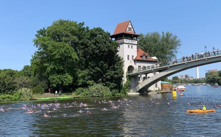 Race photo: Berlin Triathlon (Hauptstadttriathlon, Treptower Park)
