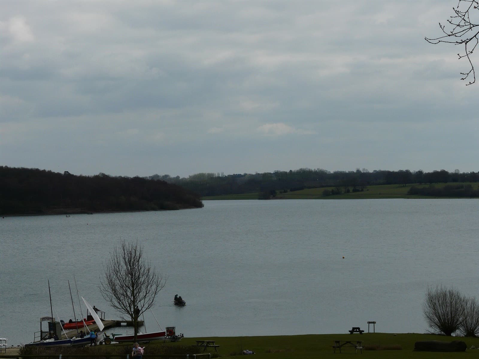 The Bewl Water Triathlon: bewl water reservoir (swim venue)