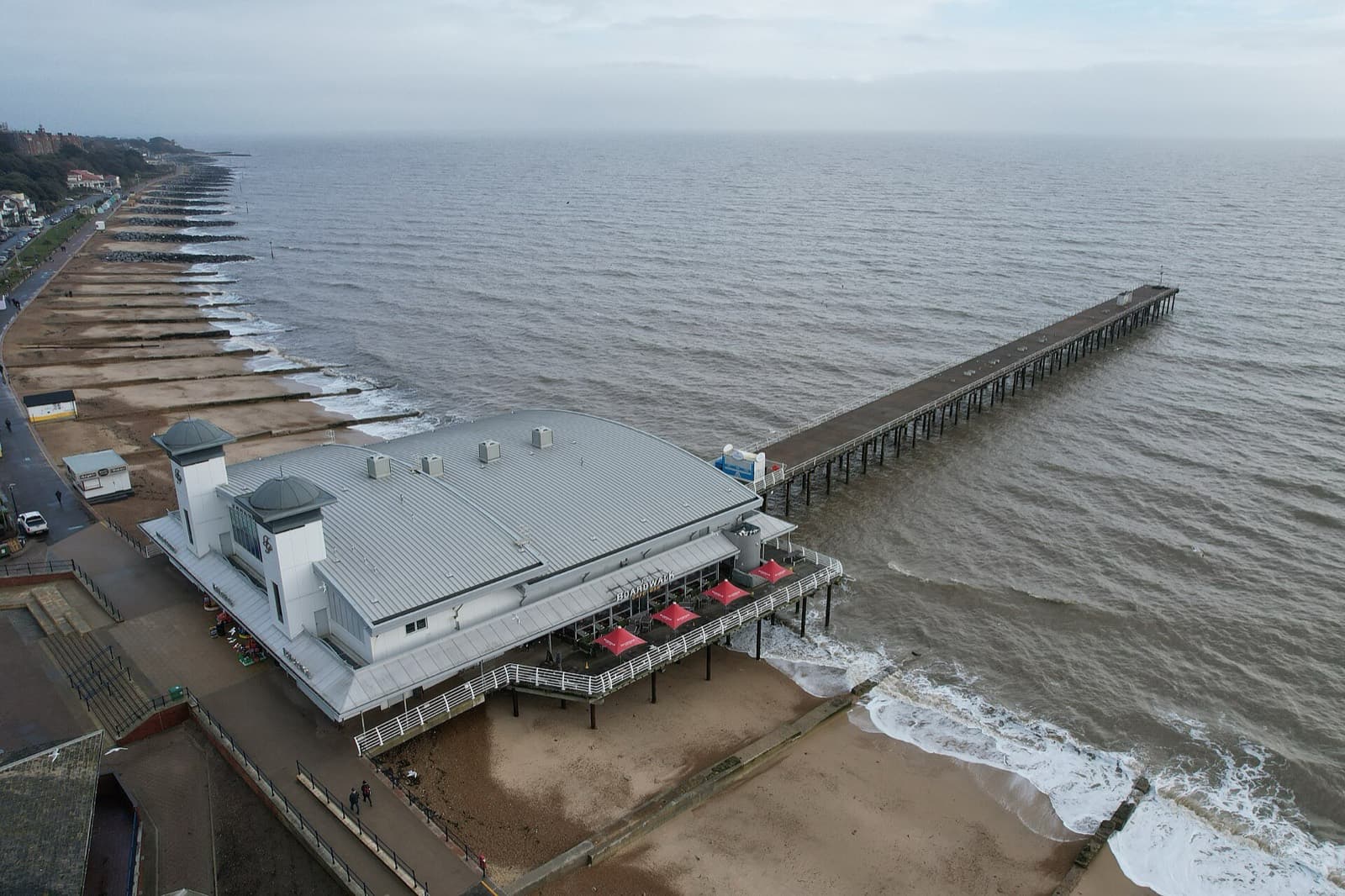 The Felixstowe Triathlon: felixstowe seafront and pier