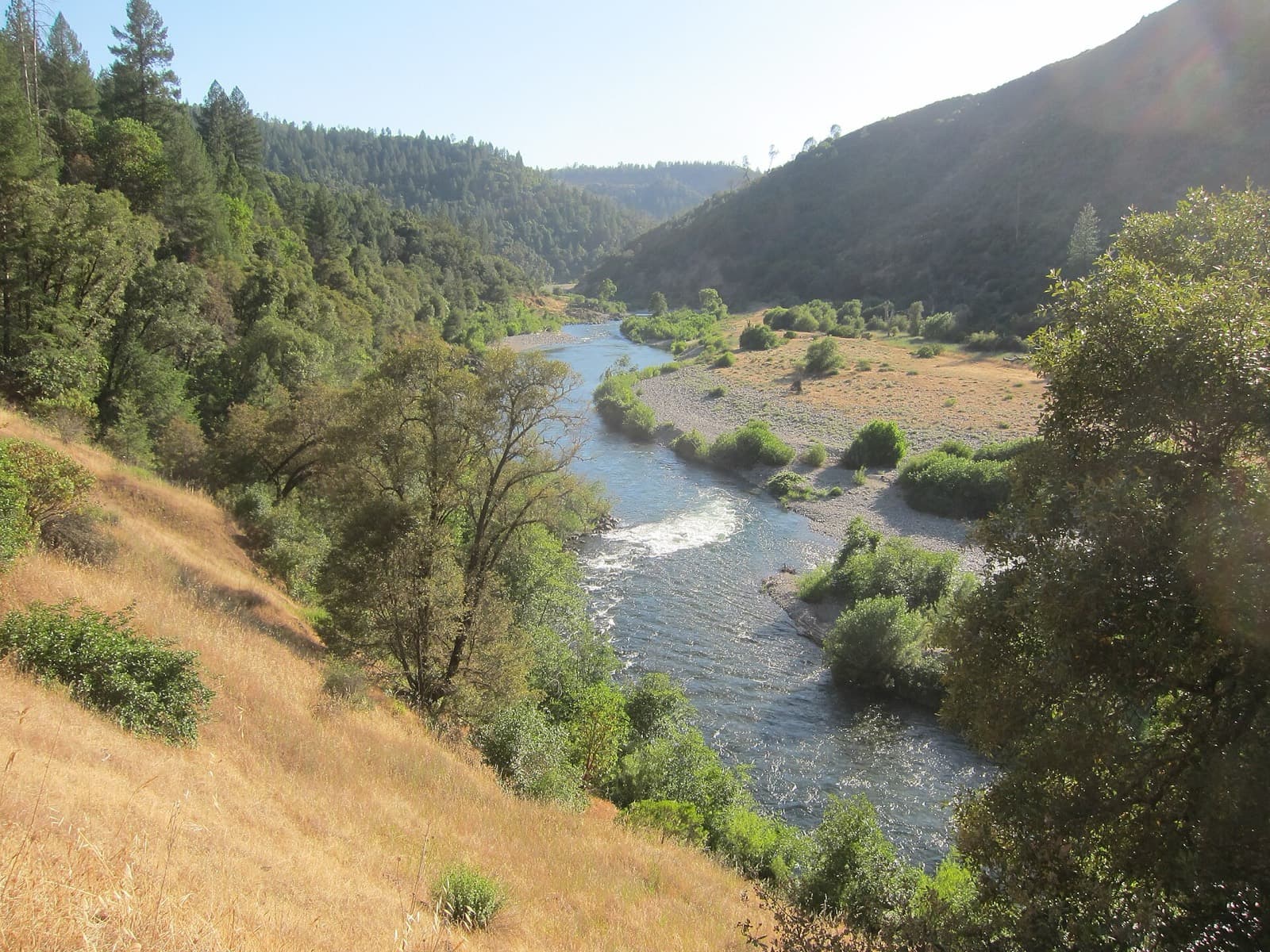 The Canyons Endurance Runs by UTMB 100 Mile: middle fork american river near browns bar, on the course