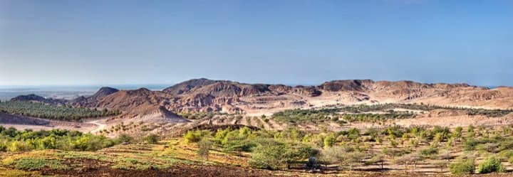 Challenge Sir Bani Yas: island panorama