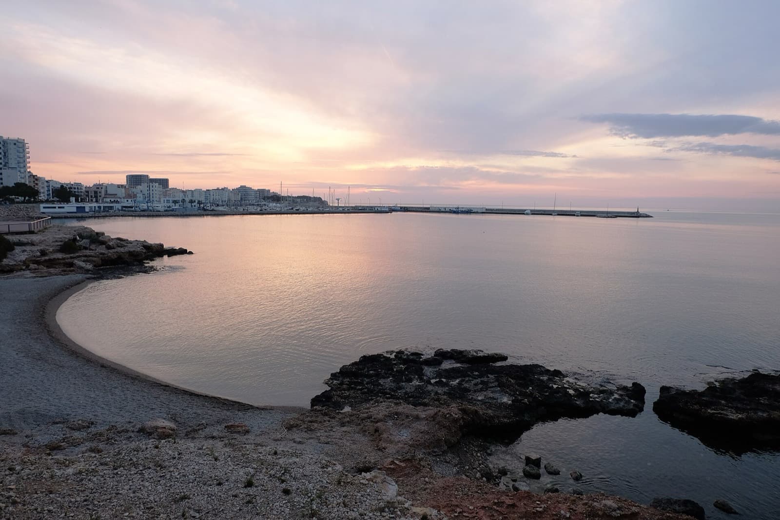 Ironcat (Ironcat-L'Ampolla): sunrise over the delta coast