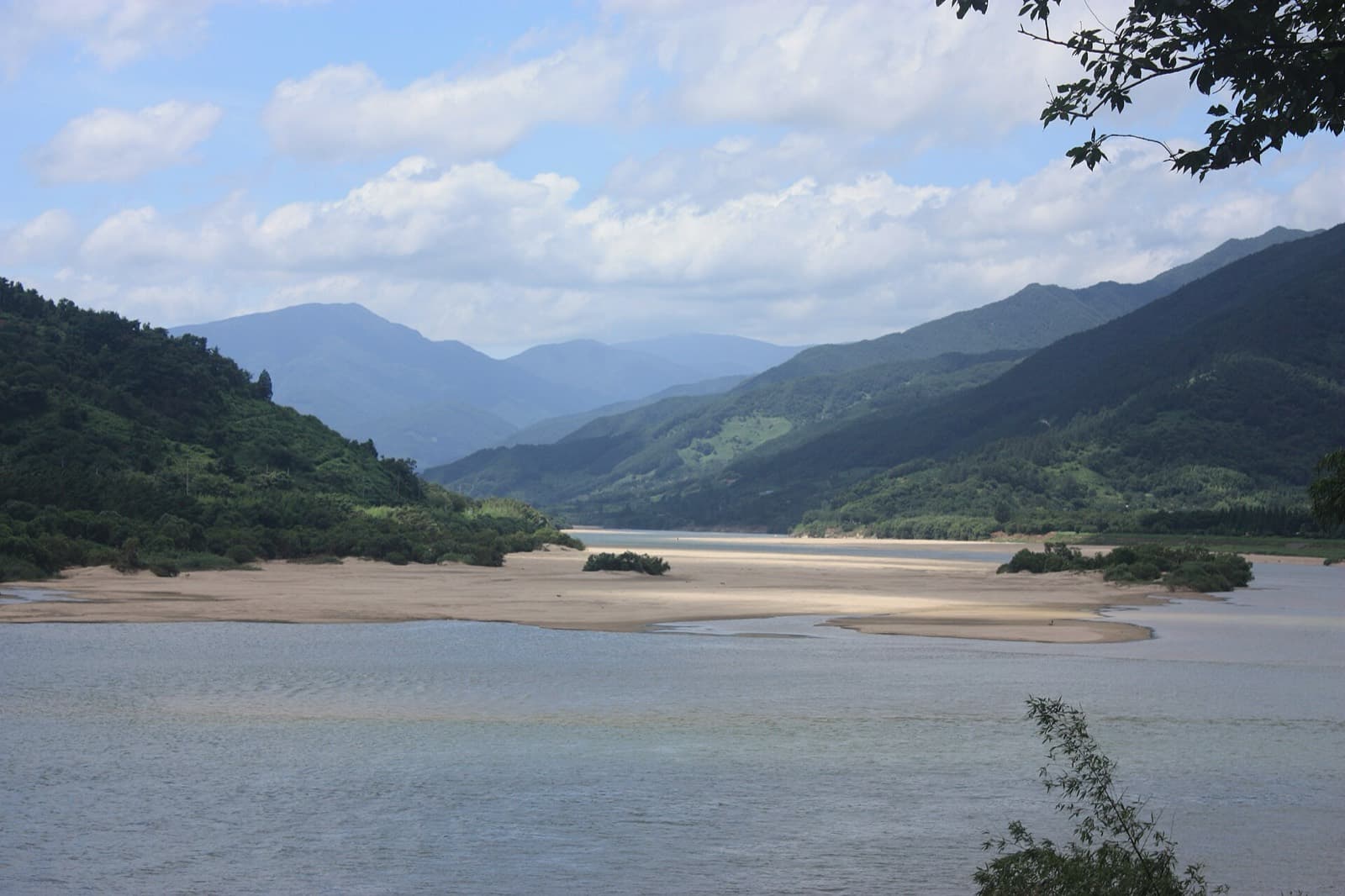 IRONMAN Korea, Gurye (IRONMAN Gurye Korea): seomjin river (north of hadong, downstream from gurye)