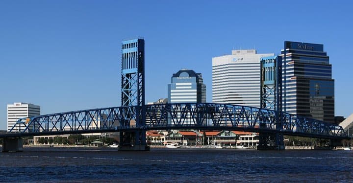 IRONMAN Jacksonville: main street bridge and st. johns river