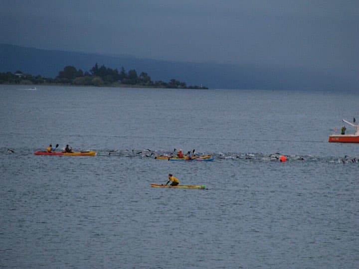 IRONMAN New Zealand: swim section 2009