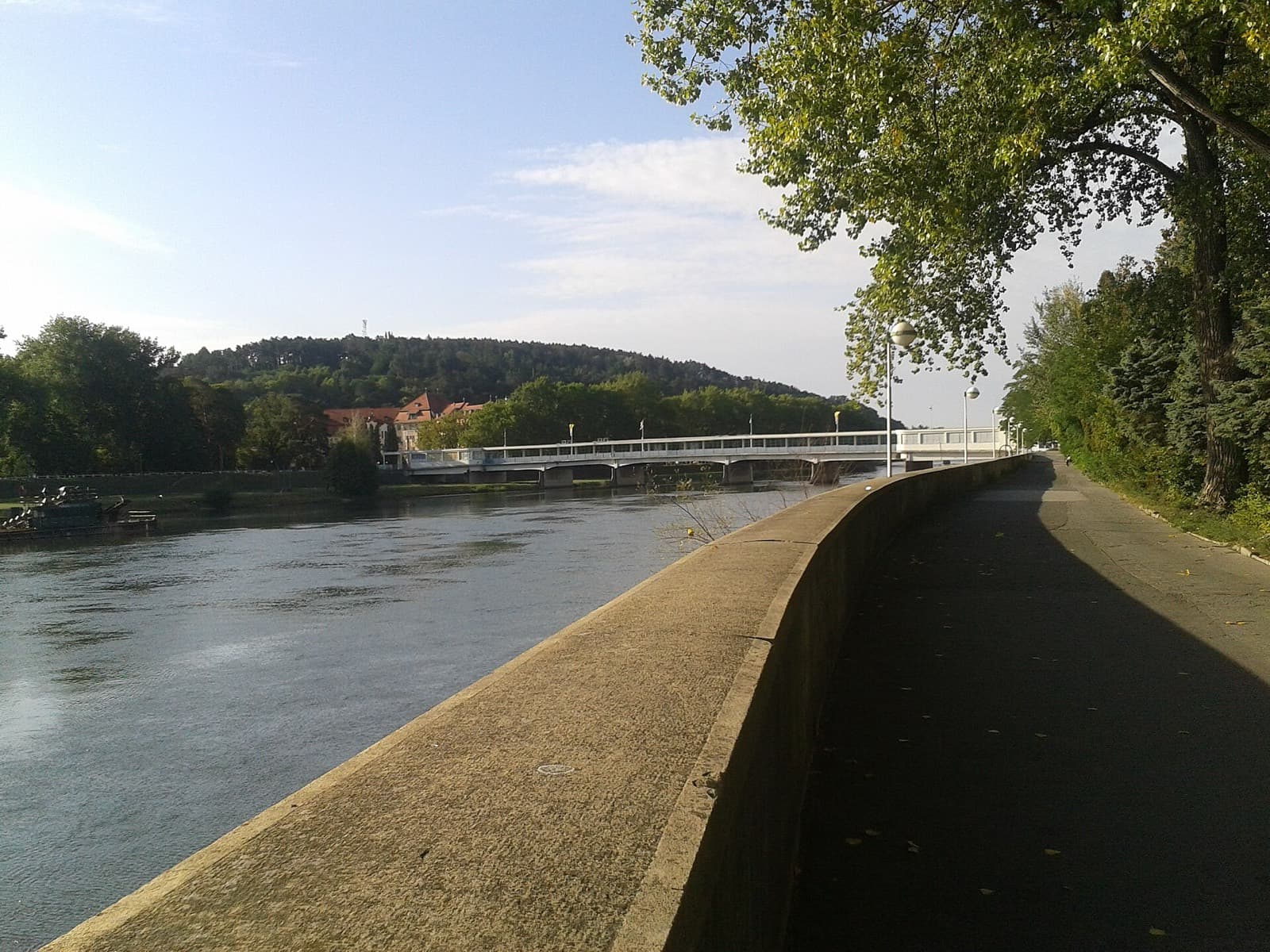 Slovakman Triathlon (full): colonnade bridge, piestany