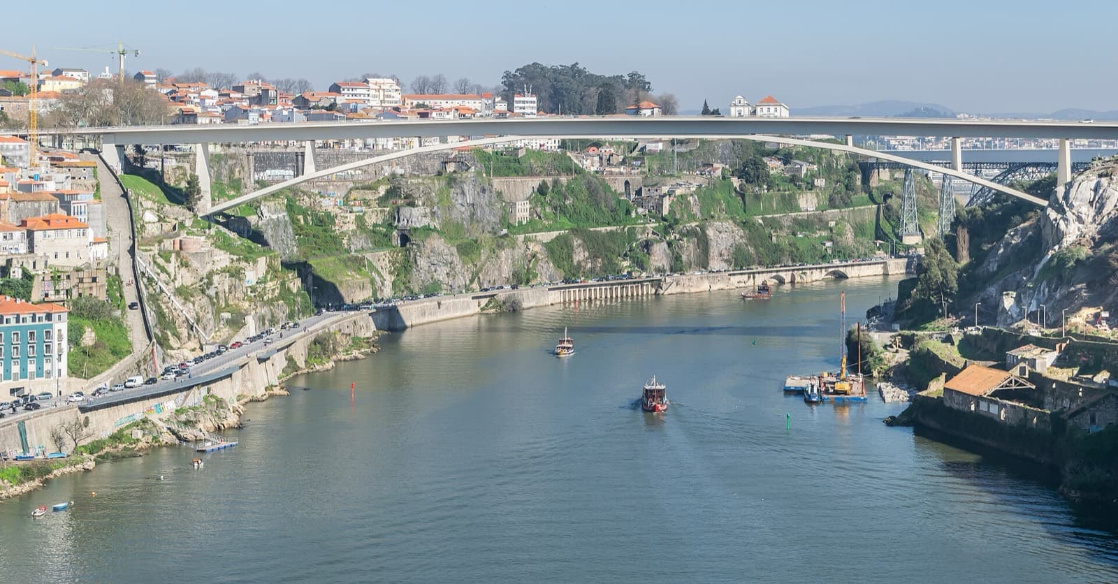 Spirit of 78 Triathlon: douro river and bridges, porto