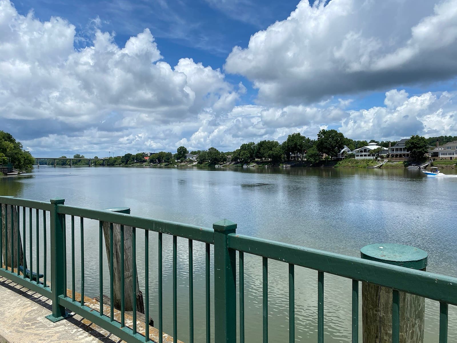 IRONMAN 70.3 Augusta: savannah river at augusta (swim venue)