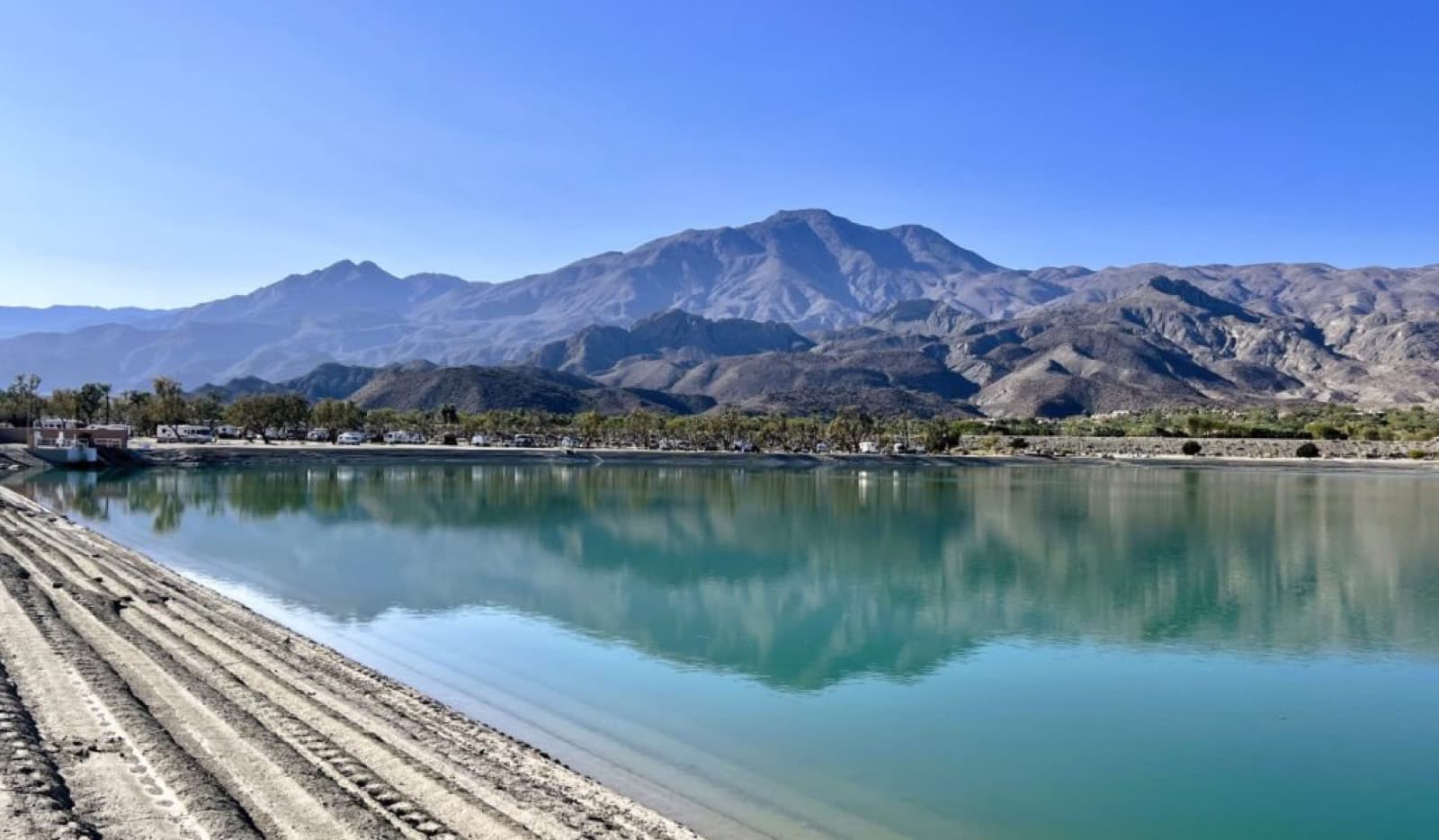 IRONMAN 70.3 La Quinta: lake cahuilla reservoir (swim venue)