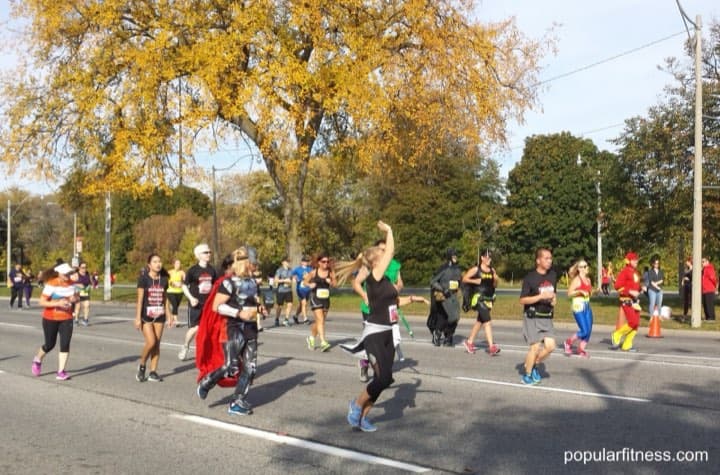 Race photo: TCS Toronto Waterfront Marathon