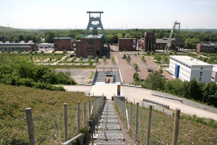 Zeche Ewald seen from the Halde Hoheward, Herten