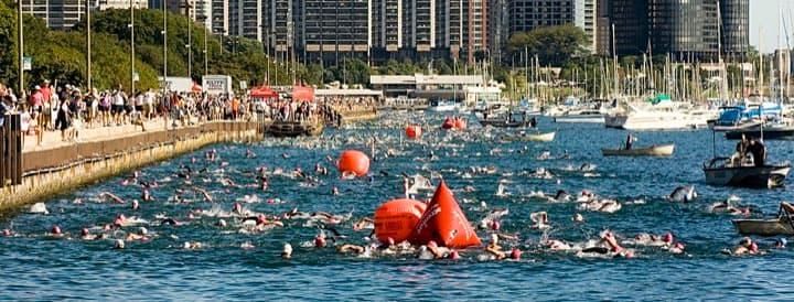 Race photo: Chicago Triathlon (Supertri)
