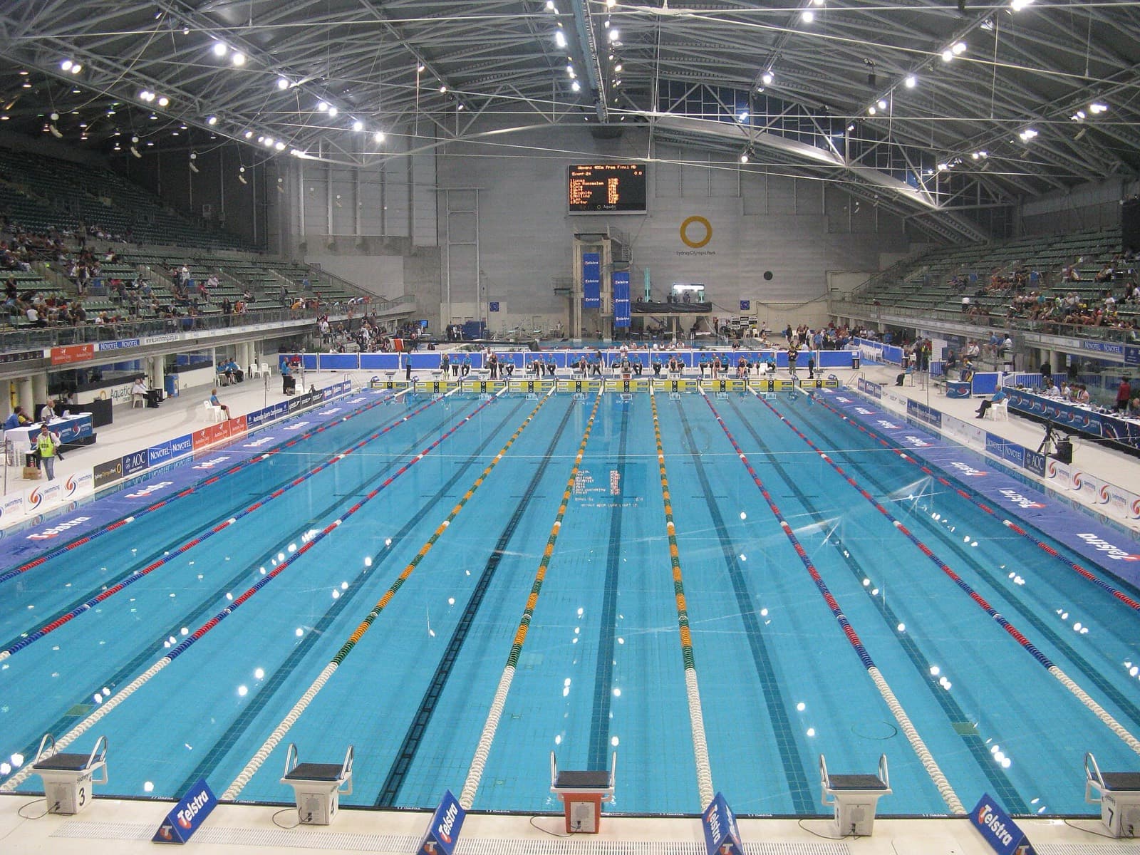 Ramsay Health Care Triathlon Pink Sydney: sydney olympic park aquatic centre pool